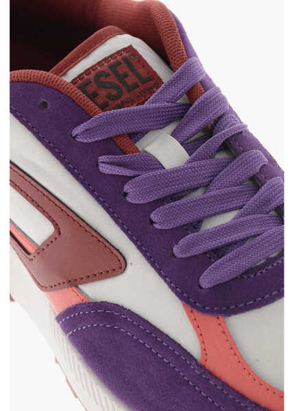 Sneakers Diesel Leather Low-Top Sneakers S-Tyche Color Block Multicolor Femei (BM 19757006) 4