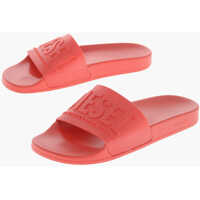 Sandale fara toc Rubber Slides Sa-Mayemi With Embossed Logo Femei
