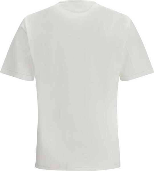 Tricouri Brunello Cucinelli Cotton T-shirt OFF WHITEGRIGIO Barbati (BM 19757021) 2