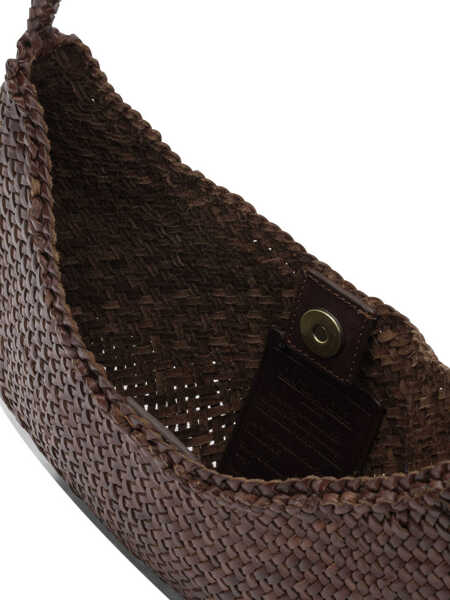 Genti de umar DRAGON DIFFUSION Nova Luna small shoulder bag Brown Femei (BM 19757691) 5