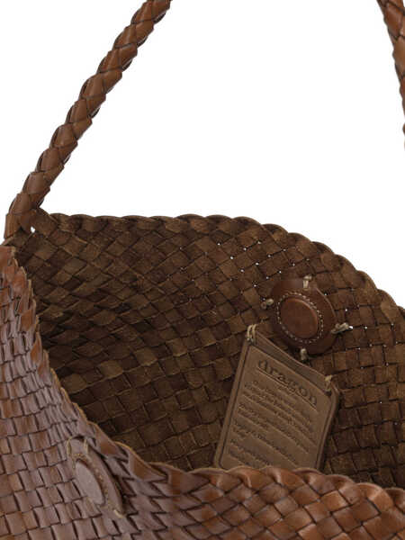 Genti de umar DRAGON DIFFUSION Shoulder bags Brown Femei (BM 19757706) 5