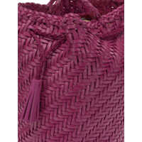 Genti tip postas Dama - Genti tip postas DRAGON DIFFUSION PomPom Double Jump mini shoulder bag Fuchsia Femei (BM 19757742) - B-mall.ro