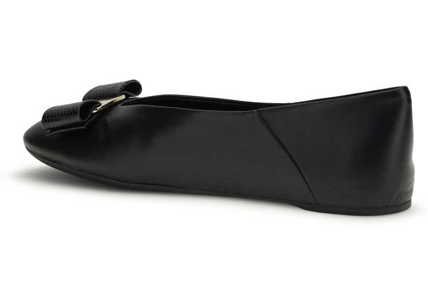 Balerini Ferragamo Vara Bow Ballerinas NERO Femei (BM 19758143) 3