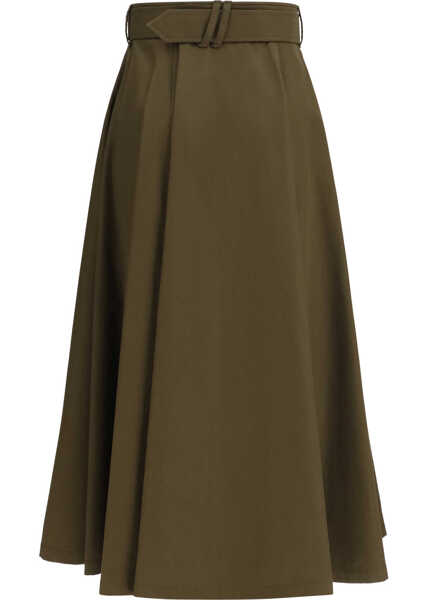 Fuste Burberry Trench midi Skirt JUNIPER Femei (BM 19758146) 2