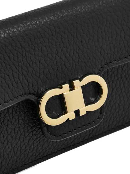 Brelocuri Ferragamo Gancini Keyring VIT. ERAM ST NEROFLAME RED Femei (BM 19758155) 5