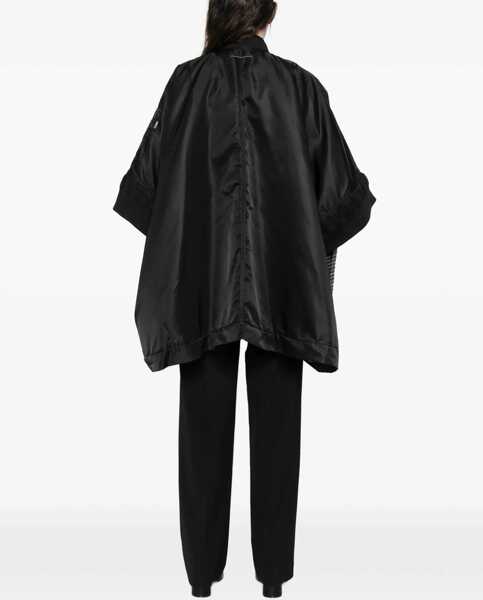 Jachete MM6 Maison Margiela Nylon Cape BLACK Femei (BM 19758167) 4