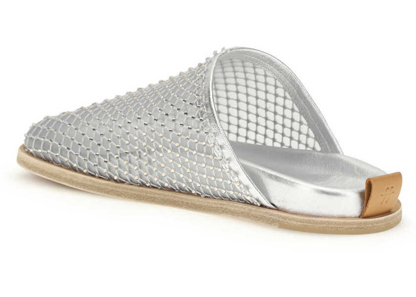 Sandale forteforte Mesh Mules with rhinestones CIOTTOLO Femei (BM 19758170) 3