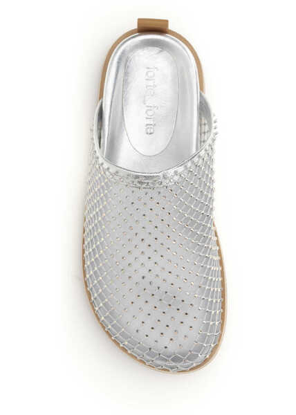 Sandale forteforte Mesh Mules with rhinestones CIOTTOLO Femei (BM 19758170) 4