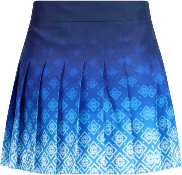 Fuste Casablanca Pleated Mini Skirt ORCHID MONOGRAM Femei (BM 19758251) 2