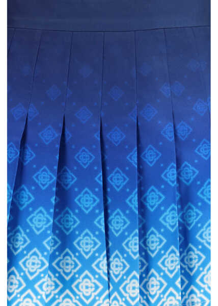 Fuste Casablanca Pleated Mini Skirt ORCHID MONOGRAM Femei (BM 19758251) 3