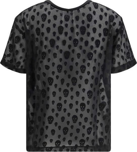 Tricouri Alexander McQueen Skull T-shirt BLACK Femei (BM 19758257) 2