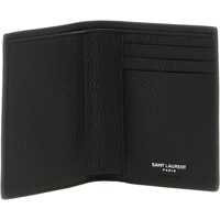 Portofele pentru Barbati - Portofele Saint Laurent Tiny Cassandre Card Holder BLACK Barbati (BM 19758266) - B-mall.ro