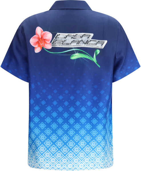 Tricouri Polo Casablanca Orchid Logo Shirt ORCHID MONOGRAM Femei (BM 19758275) 2