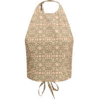 Topuri Sleeveless halter Top Femei