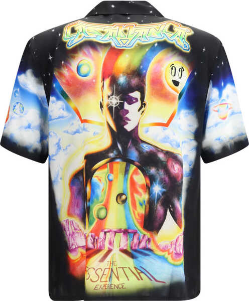 Camasi casual Casablanca Cuban Shirt with graphic print THE ESSENTIAL EXPERIENCE Barbati (BM 19758287) 2