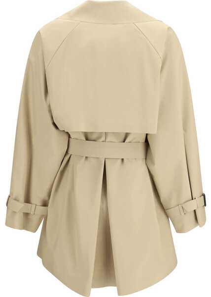 Paltoane Max Mara Dovatta short Trench Coat BEIGE Femei (BM 19758290) 2