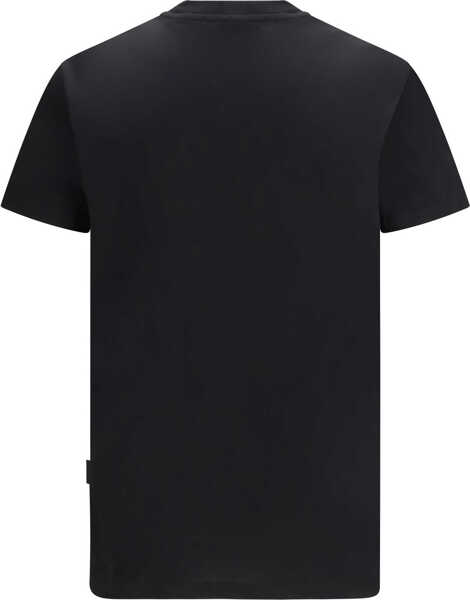 Tricouri Philipp Plein Round Neck T-shirt Hexagon BLACK Barbati (BM 19758311) 2