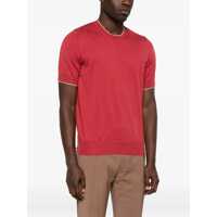 Tricouri Brunello Cucinelli pentru Barbati - Tricouri Brunello Cucinelli Cotton T-shirt FRAGOLANEBBIA Barbati (BM 19758314) - B-mall.ro