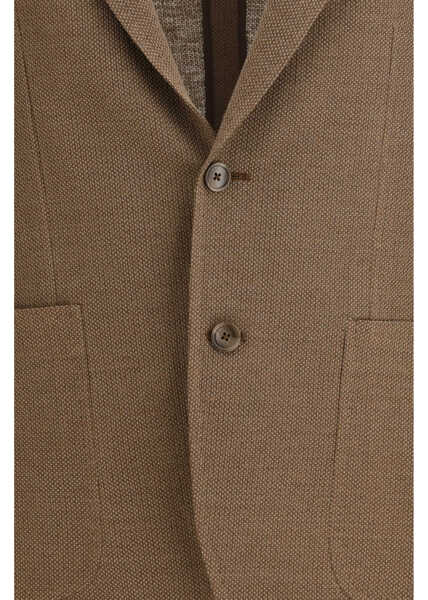 Sacouri Tagliatore Linen and cotton Blazer MARRONE Barbati (BM 19758341) 3