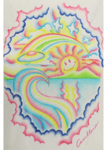 Tricouri Casablanca Cotton blend T-shirt LE REVE ENSOLEILLE Femei (BM 19758368) 3