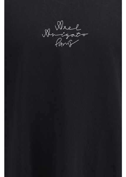 Tricouri AXEL ARIGATO Paris City T-shirt BLACK Barbati (BM 19758377) 3