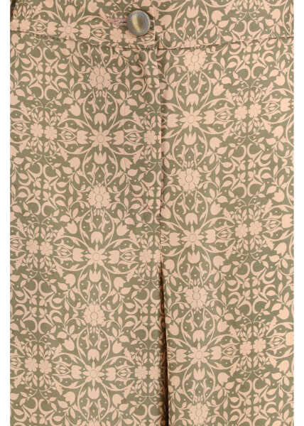 Pantaloni casual KRISTINA TI All-over pattern Trousers MULTI Femei (BM 19758395) 3