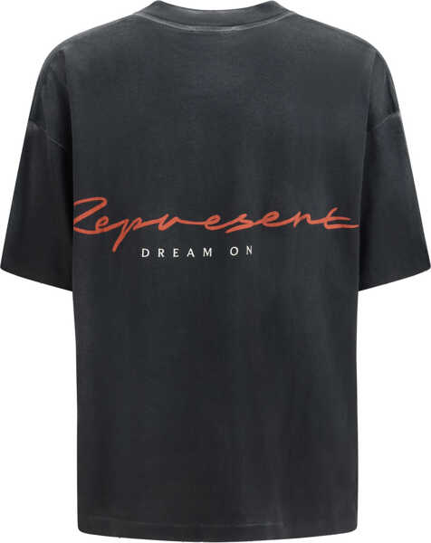 Tricouri REPRESENT Chrome Flight T-shirt STAINED BLACK Barbati (BM 19758398) 2