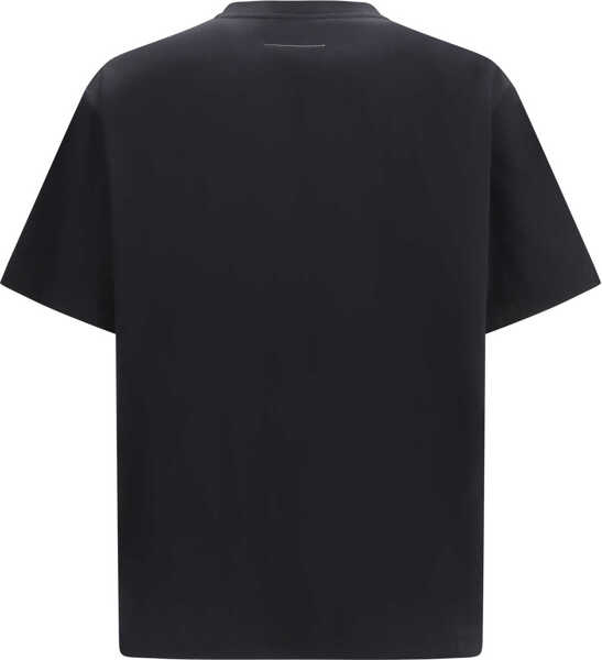Tricouri MM6 Maison Margiela Graphic print T-shirt BLACK Barbati (BM 19758413) 2