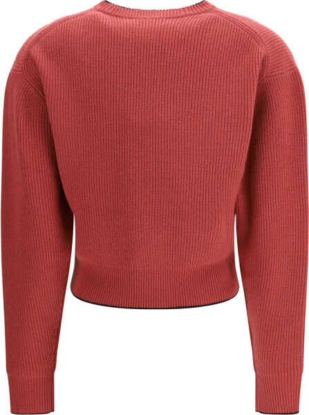 Pulovere casual Chloe Cropped Pullover COPPERY PINK Femei (BM 19758437) 2
