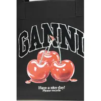 Genti de umar Ganni Dama - Genti de umar Ganni Cherry Tote Bag PHANTOM Femei (BM 19758458) - B-mall.ro