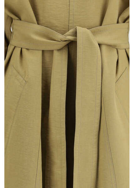 Paltoane PETAR PETROV Trench coat Dress CAMEL Femei (BM 19758461) 3