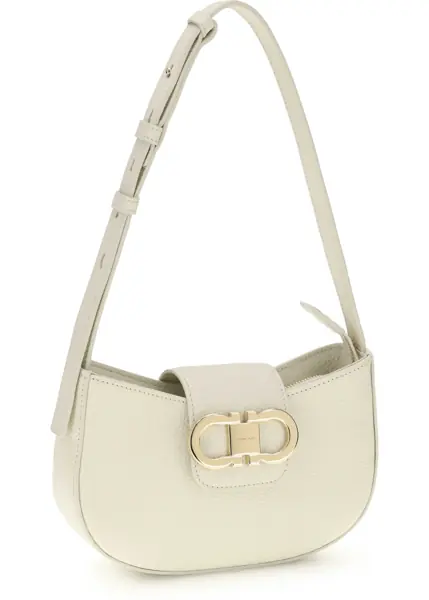 Genti de umar Ferragamo Leather Shoulder Bag VIT. ERAM BOTT. STA MASCARPONE Femei (BM 19758464) 2