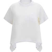 Tricouri Light Weight Denim x Cotton Jersey T-shirt Femei