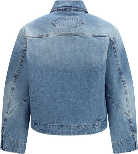 Jachete JACQUEMUS Denim Jacket BLUE/TABAC Barbati (BM 19758482) 2