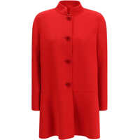 Paltoane Single-breasted Compact Drap Coat Femei
