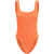 HUNZA G One-piece Swimsuit ORANGE