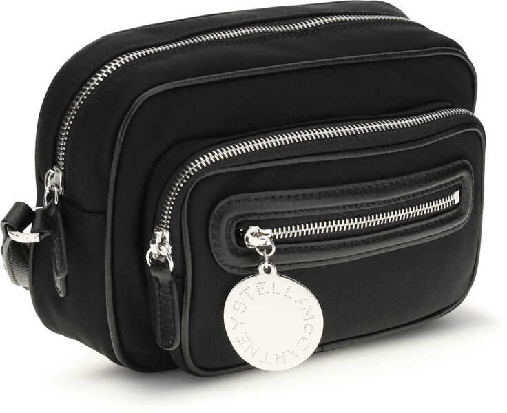 Genti de umar Stella McCartney Dartmoor Shoulder Bag in Econyl ULTRA BLACK Femei (BM 19758887) 2