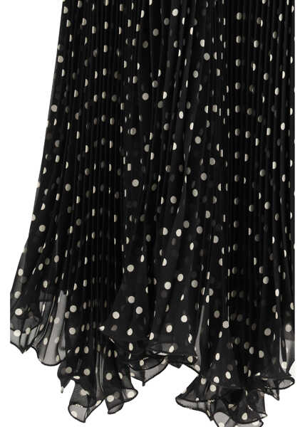 Fuste Valentino Garavani Polka-dot silk Skirt NERO/BETULLA Femei (BM 19758890) 3