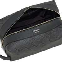 Genti de mana pentru Barbati - Genti de mana Ferragamo Dopp Kit Beauty Case NERO/GRIGIO Barbati (BM 19758893) - B-mall.ro