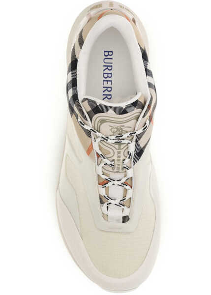 Sneakers Burberry Check and mesh Discover Sneakers TUNDRA BEIGE/ SAND I Barbati (BM 19758896) 4
