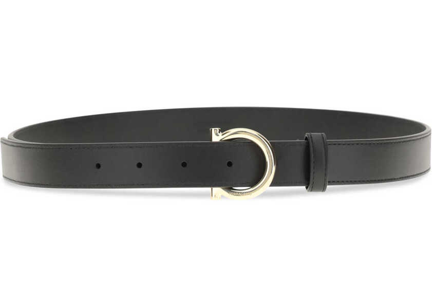 Curele Ferragamo Gancini Belt NERO Femei (BM 19758932) 2