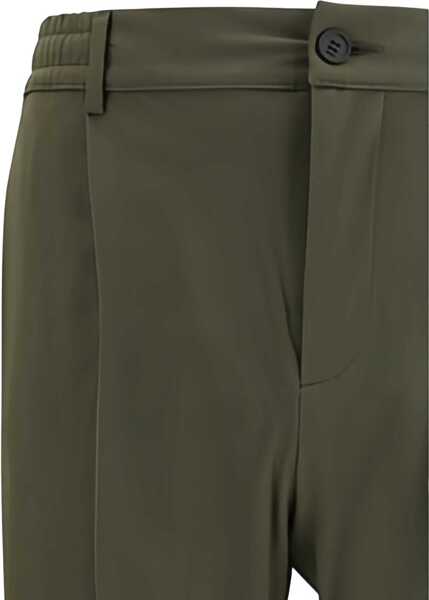 Pantaloni casual Cruna Trousers with an elasticated waistband VERDE Barbati (BM 19758941) 3