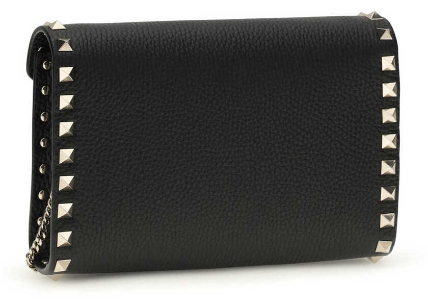 Portofele Valentino Garavani Mini Rockstud Shoulder Bag NERO Femei (BM 19758947) 3