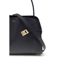 Genti de umar Ferragamo Dama - Genti de umar Ferragamo Hug Soft Shoulder Bag ANIL BRIL BIC. NW NAVY DKB/T.M Femei (BM 19758953) - B-mall.ro