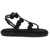 PIERRE HARDY Suede Sandals SUEDE CALF BLACK