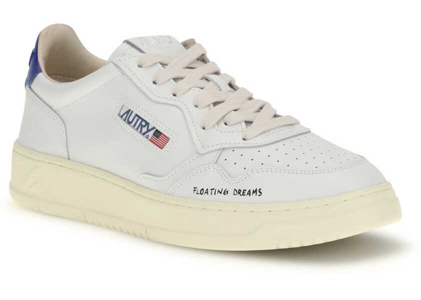 Sneakers AUTRY Medalist Low Sneakers LEATHER/DREAM WHITE/BEAUCOUP BLUE Barbati (BM 19758989) 2