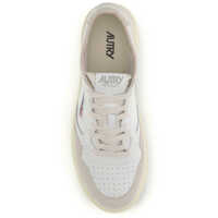 Incaltaminte pentru Barbati pagina 45 - Sneakers AUTRY Medalist Low Sneakers LEATHER/SUEDE WHITE/PELICAN Barbati (BM 19759013) - B-mall.ro