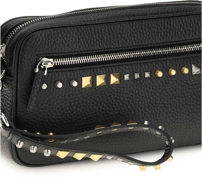 Accesorii de voiaj Valentino Garavani Rockstud Clutch Bag NERO Barbati (BM 19759016) 4