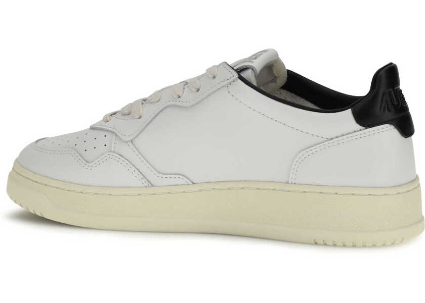 Sneakers AUTRY Medalist Low Sneakers MATCH/LEATHER WHITE/BLACK Barbati (BM 19759022) 3