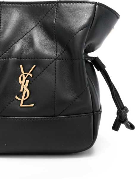 Genti de umar Saint Laurent Jamie mini leather Clutch Bag BLACK Femei (BM 19759025) 4